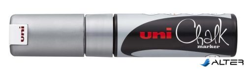 Krétamarker, 8 mm, UNI "PWE-8K", ezüst