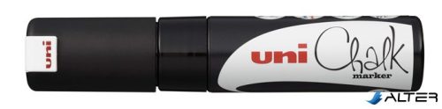 Krétamarker, 8 mm, UNI "PWE-8K", fekete