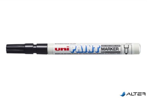 Lakkmarker, 0,8-1,2 mm, UNI "PX-21", fekete