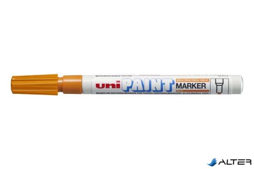 Lakkmarker, 0,8-1,2 mm, UNI "PX-21", narancs