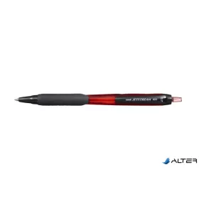   Golyóstoll, 0,35 mm, nyomógombos, UNI "SXN-101 Jetstream", piros