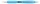 Golyóstoll, 0,38 mm, nyomógombos, UNI "SXN-101FL ", vízkék