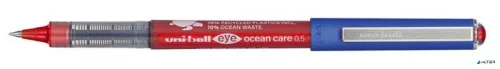 Rollertoll, 0,3 mm, UNI "UB-150 Ocean Care", piros