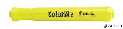 Szövegkiemelő, 1-5 mm, VICTORIA OFFICE, "ColorMe", sárga
