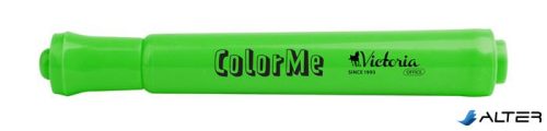 Szövegkiemelő, 1-5 mm, VICTORIA OFFICE, "ColorMe", zöld