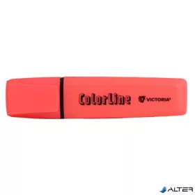   Szövegkiemelő, 1-5 mm, VICTORIA OFFICE, 'ColorLine', rózsaszín
