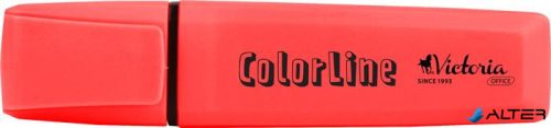 Szövegkiemelő, 1-5 mm, VICTORIA OFFICE, "ColorLine", rózsaszín