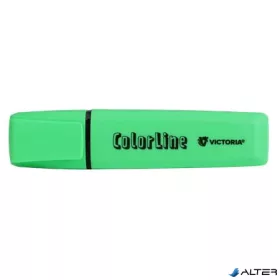   Szövegkiemelő, 1-5 mm, VICTORIA OFFICE, "ColorLine", zöld