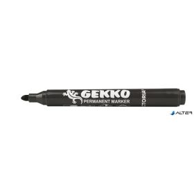   Alkoholos marker, 1-3 mm, kúpos, VICTORIA OFFICE, "Gekko", fekete