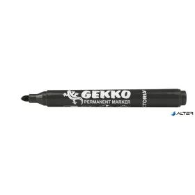  Alkoholos marker, 1-3 mm, kúpos, VICTORIA OFFICE, 'Gekko', fekete