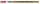 Tűfilc, 0,4 mm, VICTORIA OFFICE,"Slim", piros