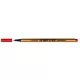 Tűfilc, 0,4 mm, VICTORIA OFFICE,"Slim", piros