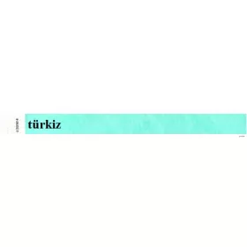 Karszalag, 3/4', tyvek, türkiz