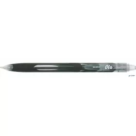   Golyóstoll, 0,27 mm, nyomógombos, ZEBRA "OLA", fekete