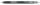 Golyóstoll, 0,27 mm, nyomógombos, ZEBRA 'OLA', fekete