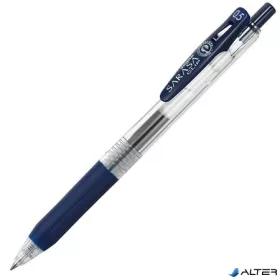   Zseléstoll, 0,33 mm, nyomógombos, ZEBRA "Sarasa Clip", kékesfekete