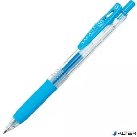   Zseléstoll, 0,33 mm, nyomógombos, ZEBRA "Sarasa Clip", világoskék