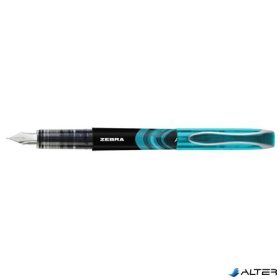   Töltőtoll, 0,6 mm, ZEBRA "Fountain pen", világoskék