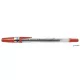 Golyóstoll, 0,24 mm, kupakos, ZEBRA "N-5200" piros