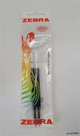 Zseléstollbetét, 0,33 mm, ZEBRA "JF", fekete