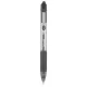 Golyóstoll, 0,27 mm, nyomógombos, ZEBRA "Z-Grip Smooth", fekete