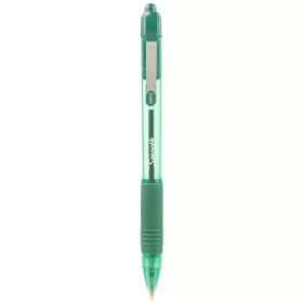   Golyóstoll, 0,27 mm, nyomógombos, ZEBRA "Z-Grip Smooth", zöld