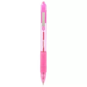   Golyóstoll, 0,27 mm, nyomógombos, ZEBRA "Z-Grip Smooth", rózsaszín