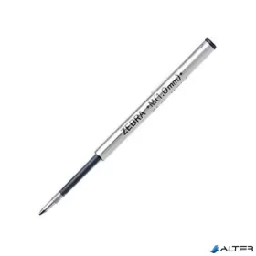 Golyóstollbetét, fém, 0,27 mm, ZEBRA "F", kék