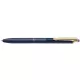Zseléstoll, 0,33 mm, nyomógombos, éjkék tolltest, ZEBRA "Sarasa Grand", kék