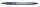 Alkoholos marker, 0,5/1,0 mm, kétvégű, ZEBRA "Mckie Extra Fine", kék