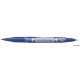 Alkoholos marker, 0,5/1,0 mm, kétvégű, ZEBRA "Mckie Extra Fine", kék