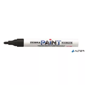 Lakkmarker, 3 mm, ZEBRA "Paint marker", fekete