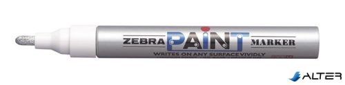 Lakkmarker, 3 mm, ZEBRA "Paint marker", ezüst