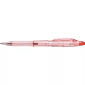   Golyóstoll, 0,24 mm, nyomógombos, ZEBRA "Jimnie Biotube", piros