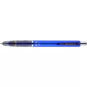 Nyomósirón, 0,5 mm, ZEBRA "DelGuard", kék