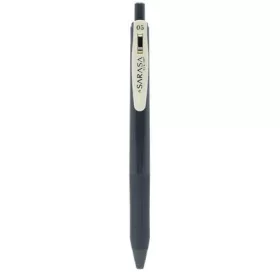   Zseléstoll, 0,33 mm, nyomógombos, ZEBRA "Sarasa Clip Vintage", szépia fekete