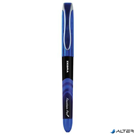 Töltőtoll, 0,6 mm, ZEBRA "Fountain pen", kék