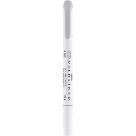   Szövegkiemelő, 1,0/3,5 mm, kétvégű ZEBRA 'Mildliner Cool & Refined' szürke