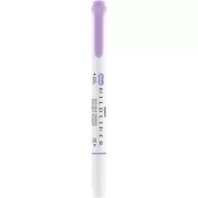   Szövegkiemelő, 1,0/3,5 mm, kétvégű ZEBRA 'Mildliner Cool & Refined' lila