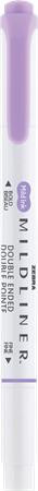 Szövegkiemelő, 1,0/3,5 mm, kétvégű  ZEBRA 'Mildliner Cool & Refined' lila