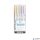 Szövegkiemelő készlet, 1,4/4 mm, kétvégű, ZEBRA "Mildliner Highlighter Gentle", 5 különböző szín