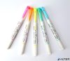 Ecsetirón készlet, kétvégű ZEBRA "Mildliner Fluorescent", 5 szín