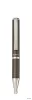 Golyóstoll, 0,24 mm, teleszkópos, metálszürke tolltest, ZEBRA "SL-F1", kék