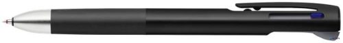 Multifunkciós golyóstoll, 0,24 mm, kétszínű + nyomósirón, 0,5 mm, fekete tolltest, ZEBRA "Blen 2+1"
