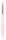 Golyóstoll, 0,27 mm, nyomógombos, rózsaszín tolltest, ZEBRA 'Z-Grip Pastel', kék