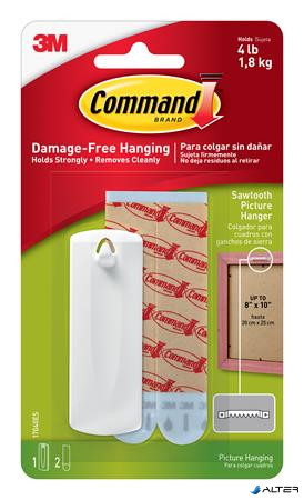 Műanyag képkeret akasztó, 3M SCOTCH "Command"