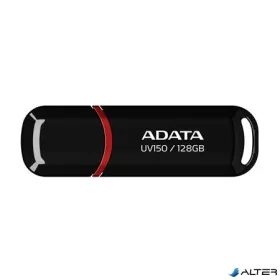   Pendrive, 128GB, USB 3.2 Gen1, ADATA "UV150", fekete