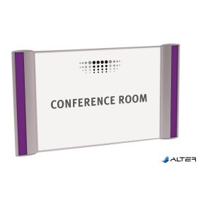 Információs tábla, fali, 269x154 mm, ALBA