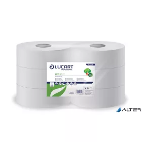   Toalettpapír, 2 rétegű, 165 m, 23 cm átmérő, LUCART, "Eco", fehér
