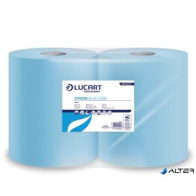   Törlőkendő, tekercses, 3 rétegű, LUCART, 'Strong Blue 3.500' kék